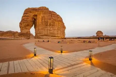 Al-Ula: Home to ancient Nabataean tombs like Hegra