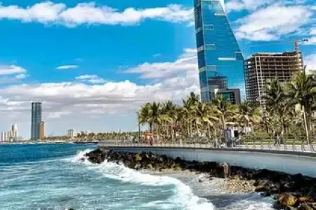 Jeddah: Famous for the Red Sea, Corniche, and historic Al-Balad.